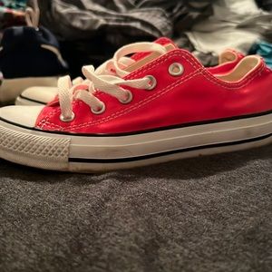 Hot pink converse